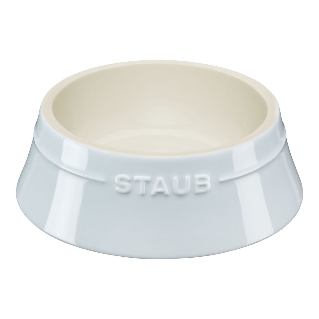 STAUB Ceramique Pet Bowl 400 ml, Ceramic, Light Blue