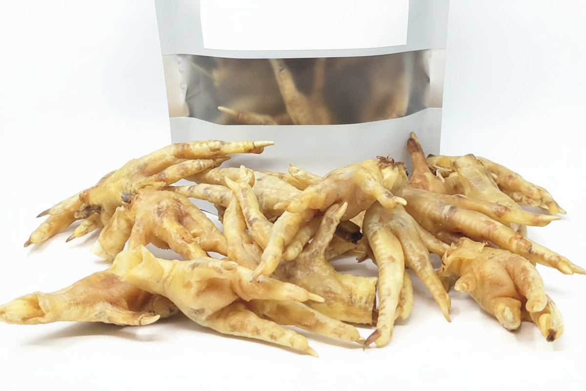 Chicken Feet Dog Chews | Natural USA Made Dog Treats