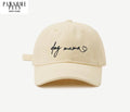 DOG MOM HAT - CLEAR ORANGE