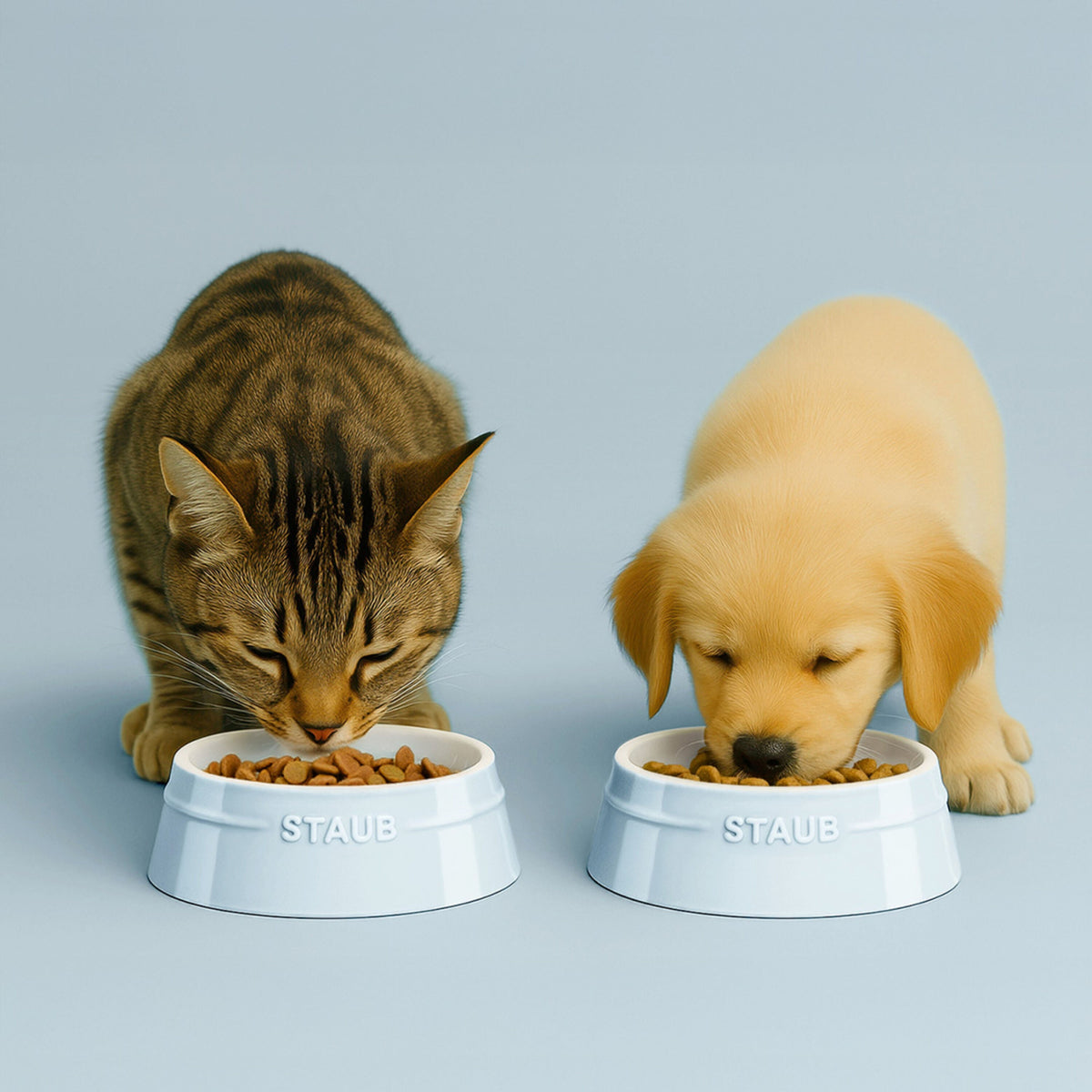 STAUB Ceramique Pet Bowl 800 ml, Ceramic, Light Blue