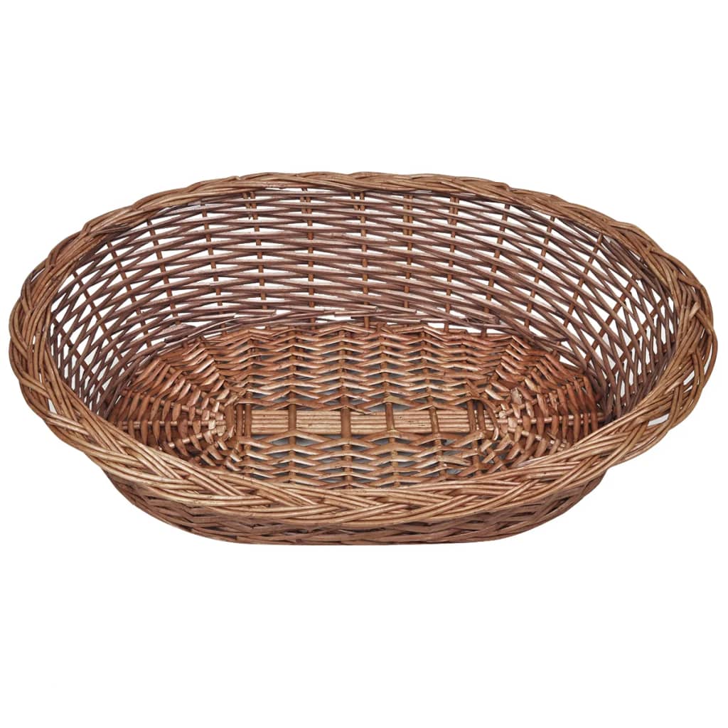 NNEVL Willow Dog Basket/Pet Bed Natural 70 cm
