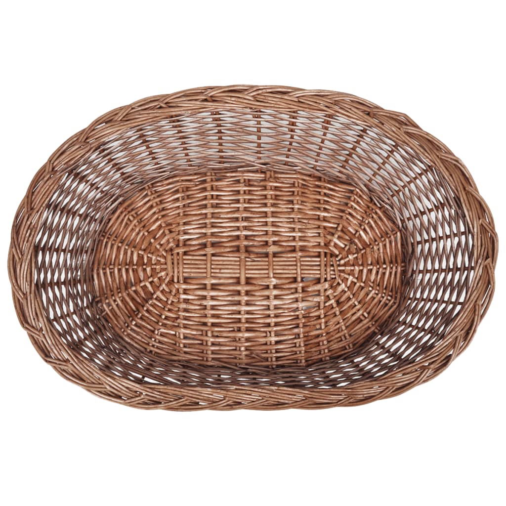 NNEVL Willow Dog Basket/Pet Bed Natural 70 cm