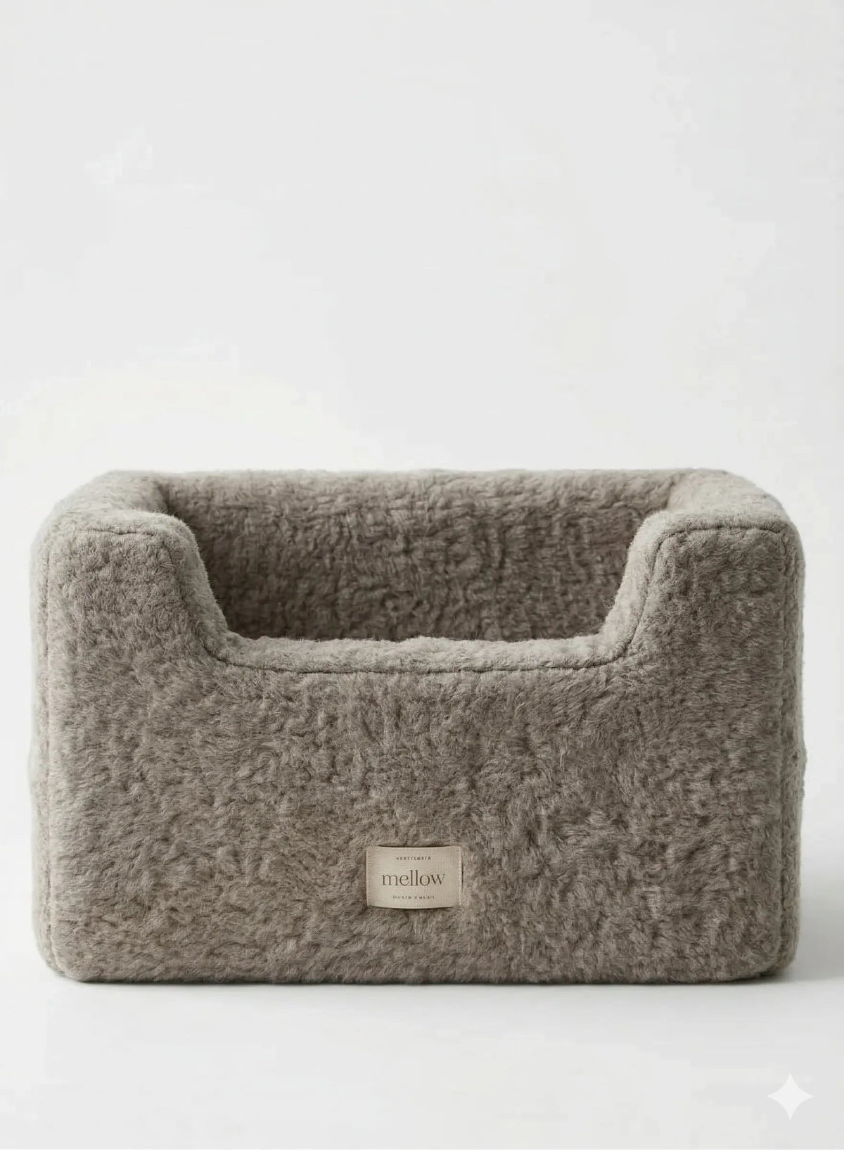 Natural Wool Dog Carrier - Beige