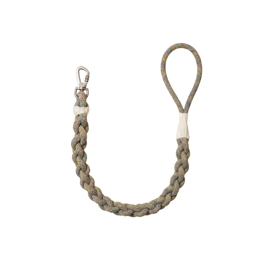 New: Handcrafted Olive Dog Leash | Sustainable | Stylish