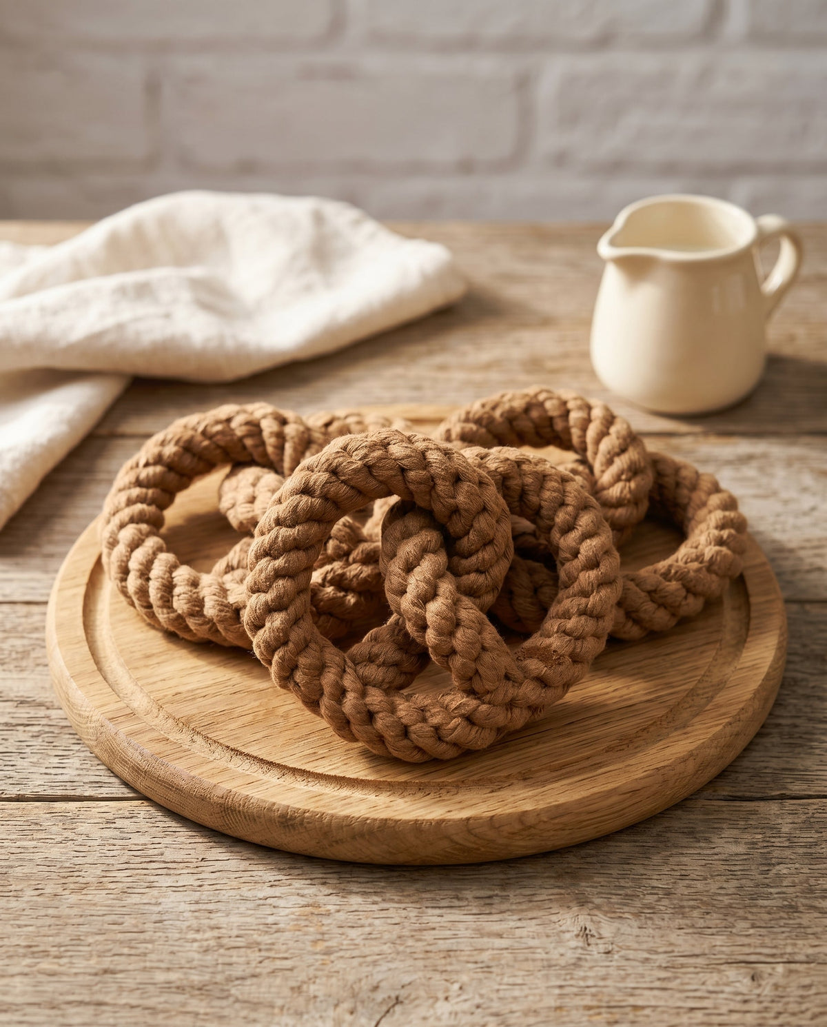 The Pretzel Pet Toy | Handcrafted