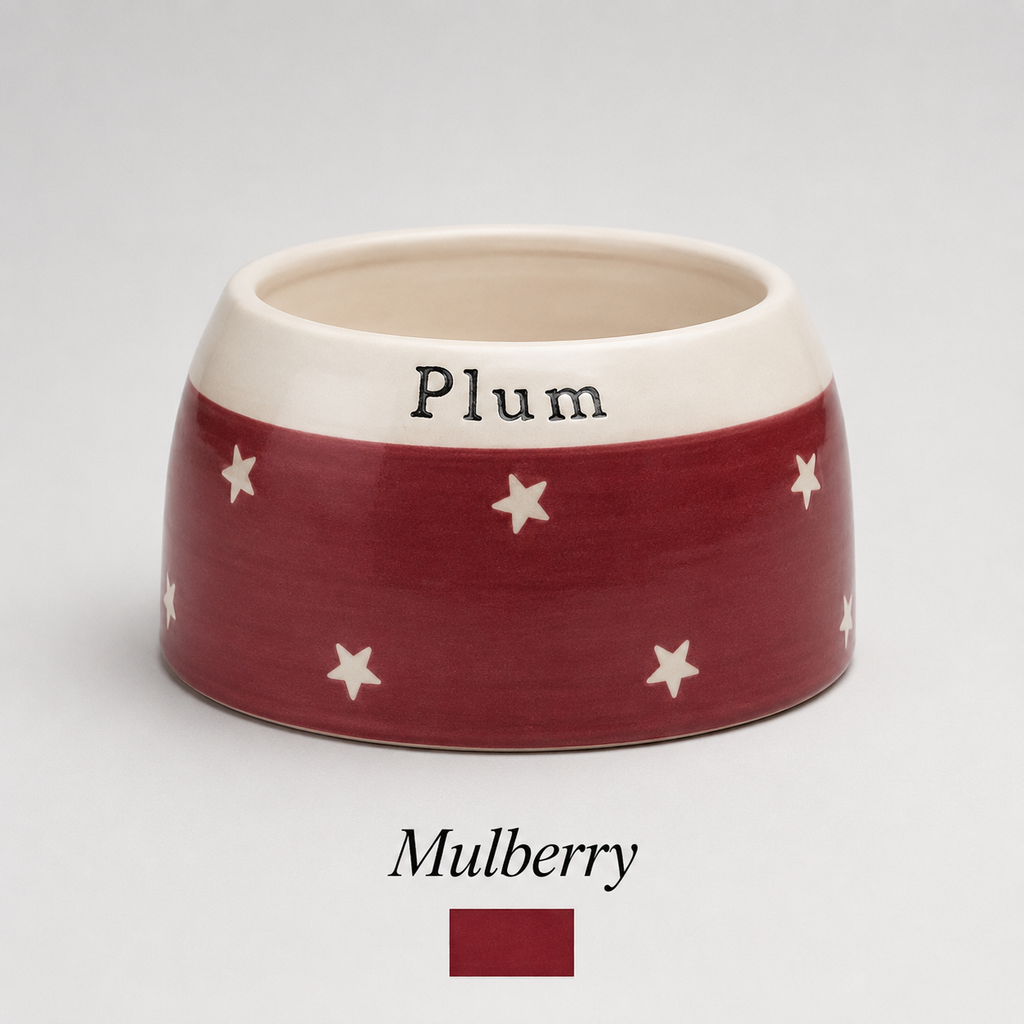 Personalised Ear Free Cocker Spaniel Bowl