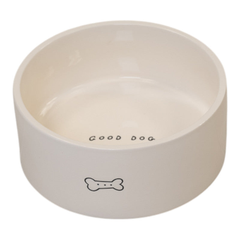 Dog Bone Ceramic Pet Bowl.