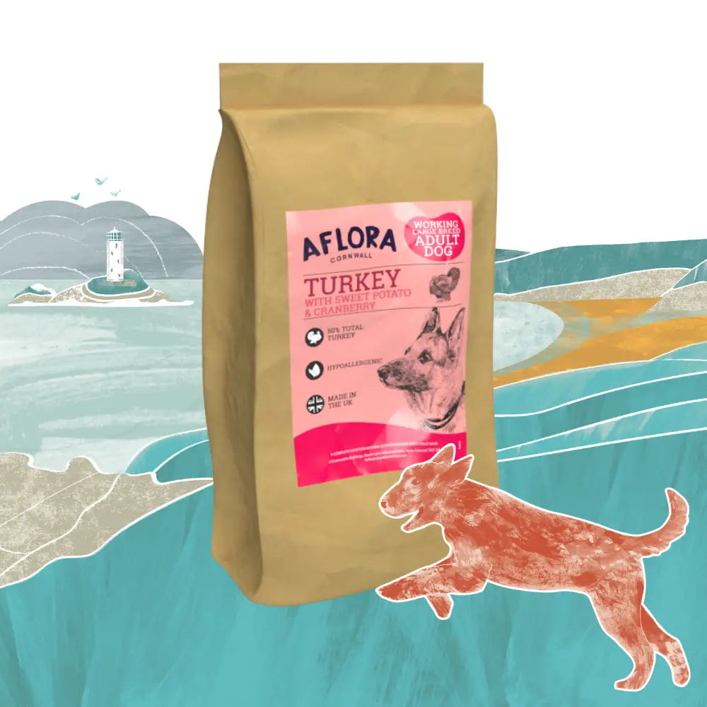 Aflora Large Breed Turkey Grain Free Dog Food