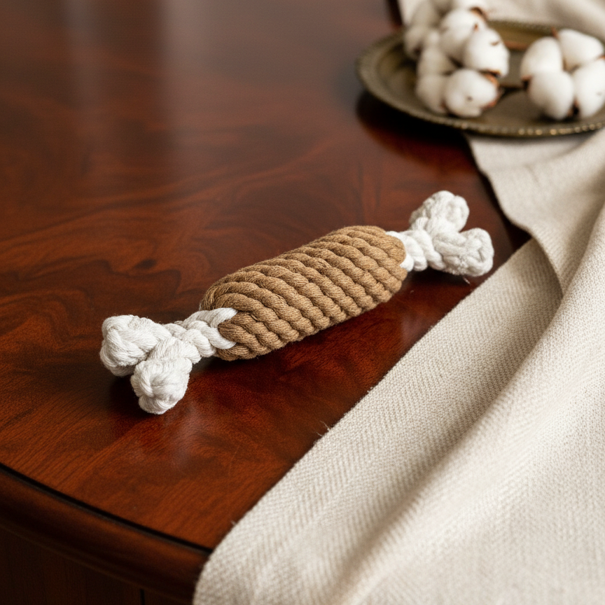 Smoked Ham Dog Toy ｜Handcrafted