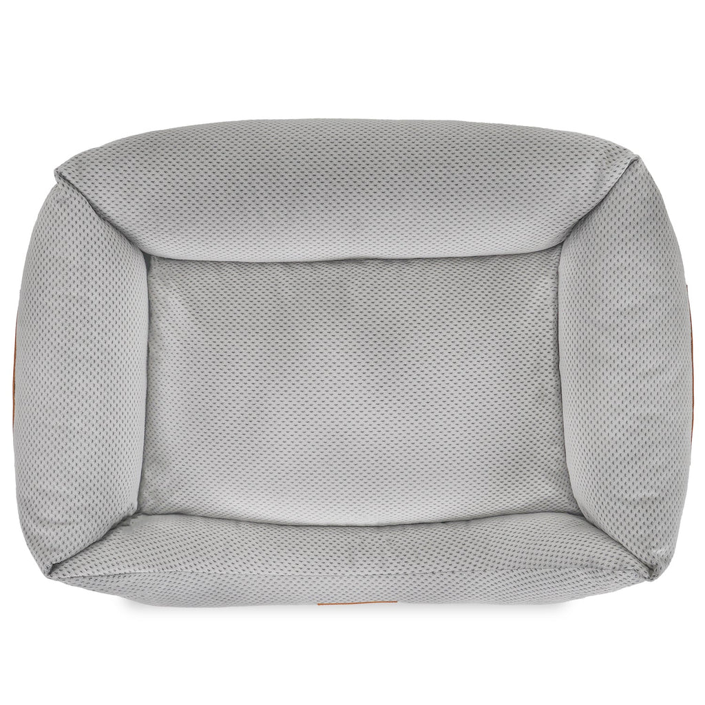 THE HIGHCLERE | LUXURY MEMORY FOAM BOLSTER DOG BED