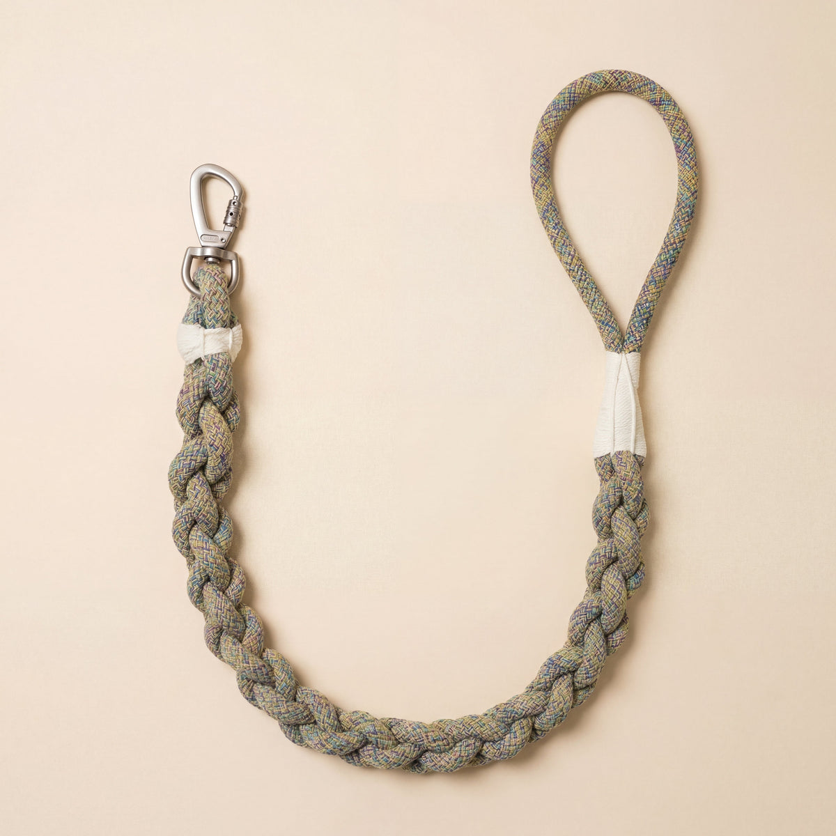 New: Handcrafted Olive Dog Leash | Sustainable | Stylish