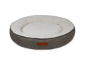 THE LINCOLN | LUXURY TWEED CALMING DONUT DOG BED